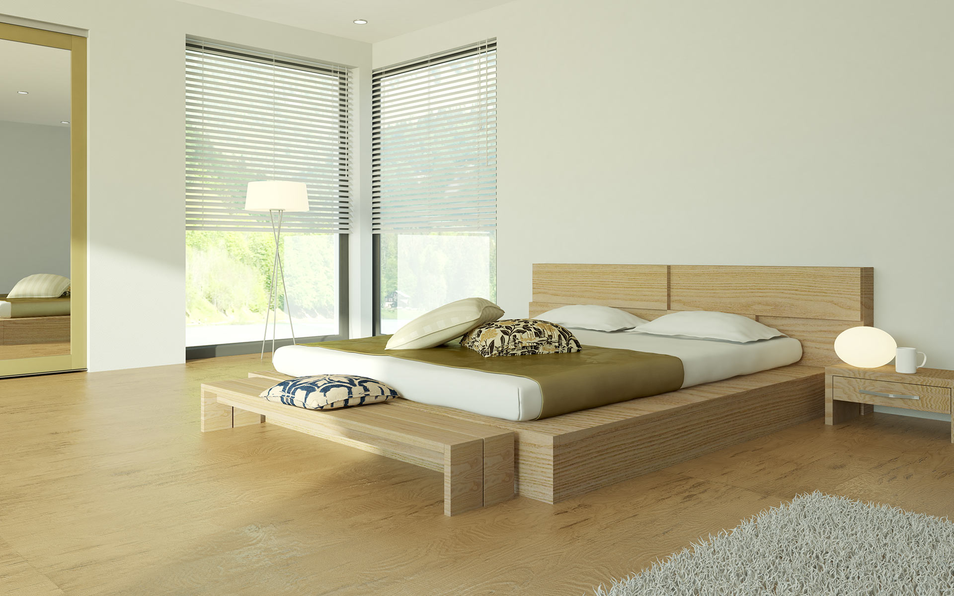 Betten modern